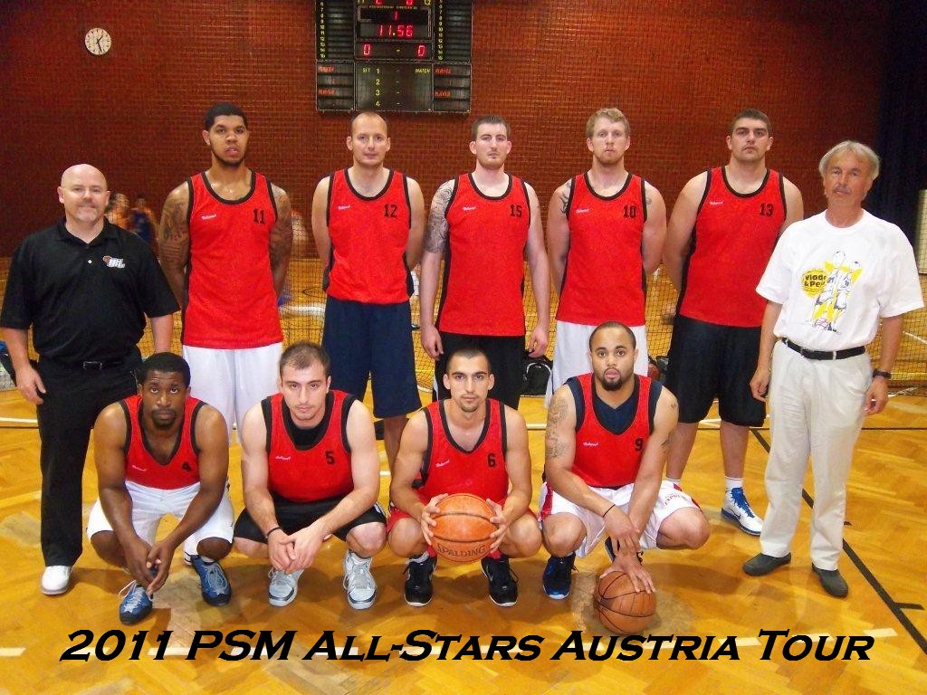 3rd Annual 2011 Europe Summer League Austria Tour Team