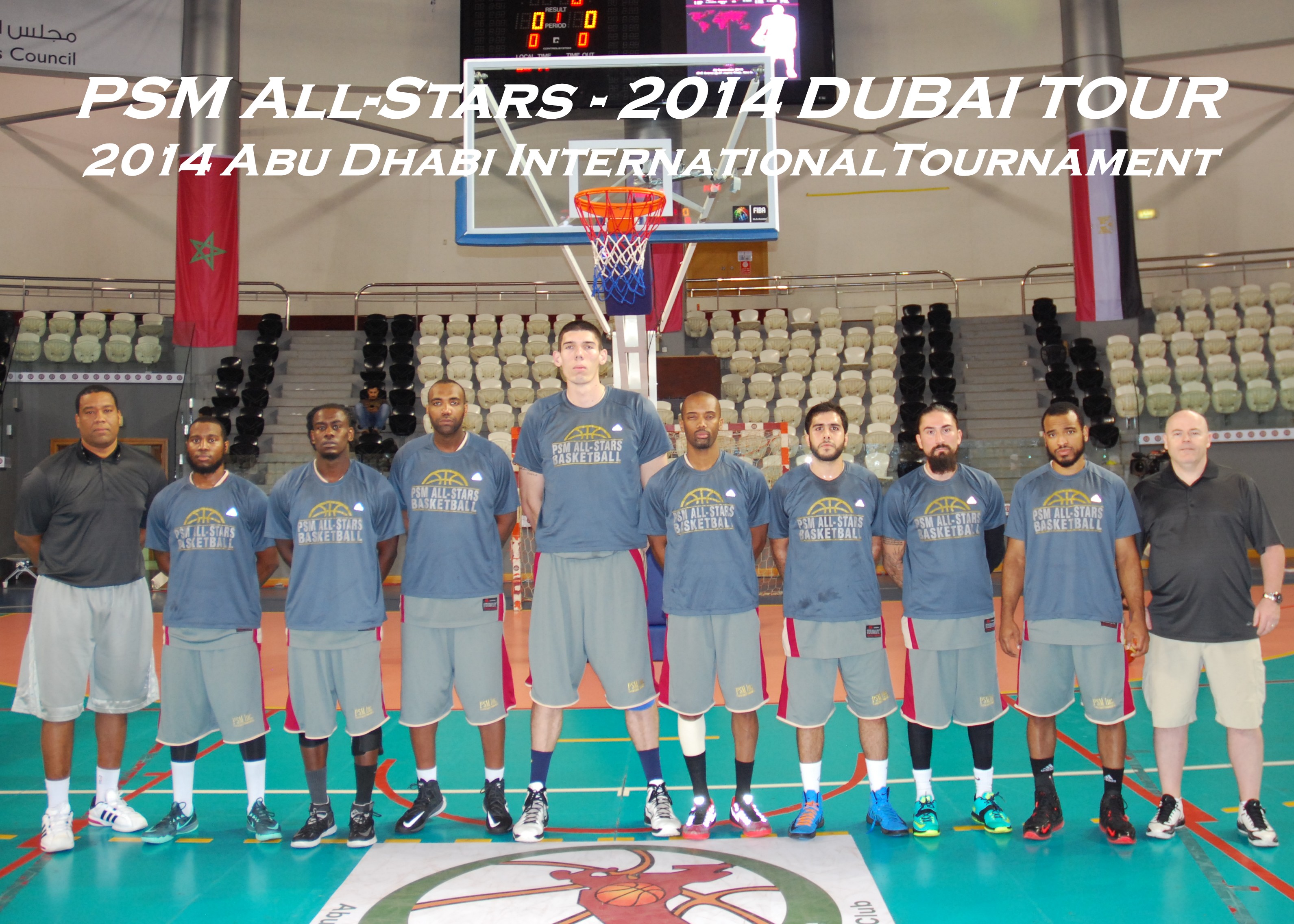 2014 Europe Summer League DUBAI Tour Team